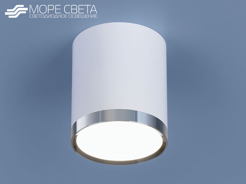 Р-Накладной LED светильник Elektrostandard DLR024 WH 6W 4200K 220V Круг белый матовый Р-Накладной LED светильник Elektrostandard DLR024 WH 6W 4200K 220V Круг белый матовый