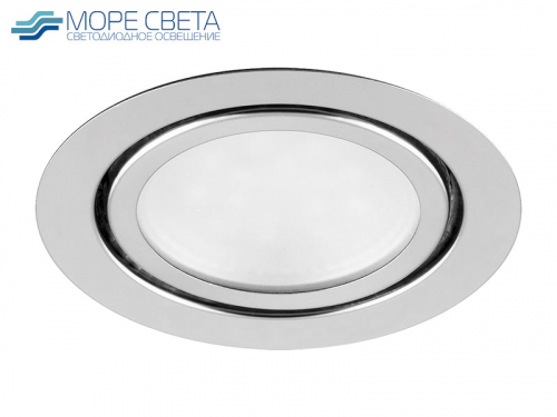 Архив------Встраиваемый LED светильник Feron LN7 3W 4000-4500K 220V Круг хром