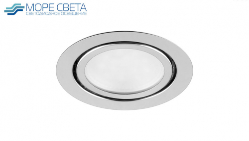 Архив------Встраиваемый LED светильник Feron LN7 3W 4000-4500K 220V Круг хром