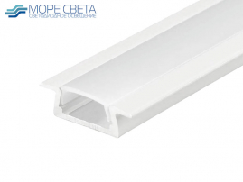 Встраиваемый светодиодный профиль SL-2206-F (251W) Белый комплект