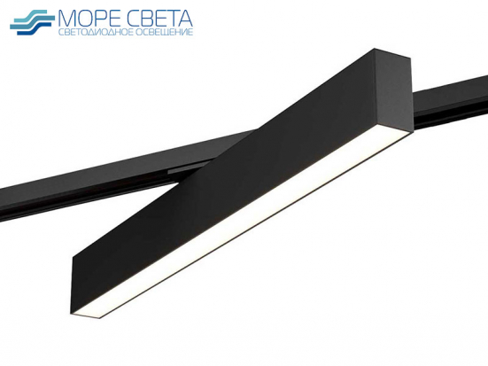 Трековый LED светильник Denkirs DK6640-BK 20W 4000K 220V Черный