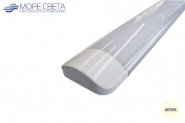 Накладной LED светильник DP-1.2м 36W 4000-4500K 220V матовый белый