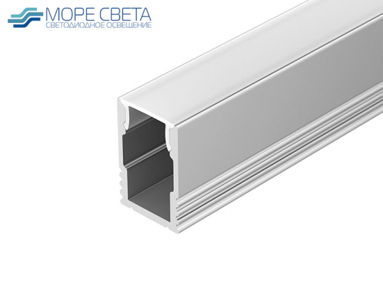 Накладной светодиодный профиль MINI 8x12 + Экран SL-W7