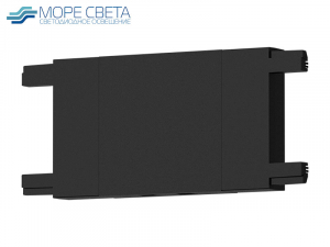 ST067.409.10 Прямой соединитель SKYFLAT ST-Luce Черный ST067.409.10 Прямой соединитель SKYFLAT ST-Luce Черный