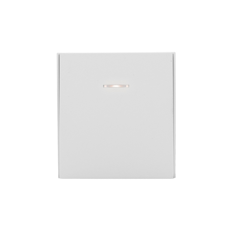 KRANZ  KR-78-0716-4 Выключатель STRONG 1 кл проходной (переключатель) с подсветкой 10А с/у жемчуг