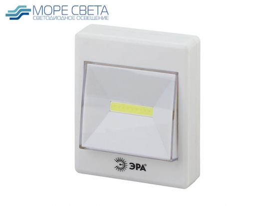 Фонарь светодиодный ЭРА SB-606 COB 3xAAA белый