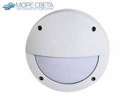 Накладной светильник Ecola B4140S под лампу GX53 IP65 Круг белый