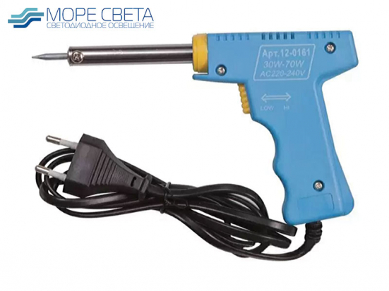 Паяльник 12-0161-4 PROCONNECT 30-70W 220V синий