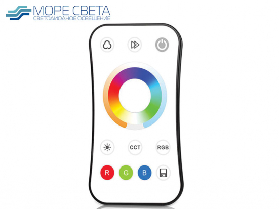 Пульт Lux Smart R17 (1 зона, RGB/CCT, RF, Белый)