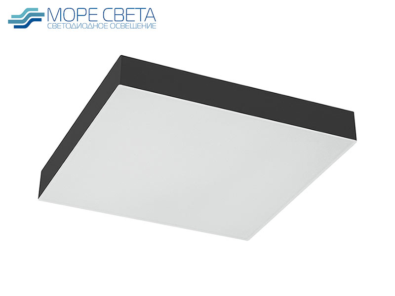 Накладной LED светильник Feron AL267 18W 4000K IP44 квадрат черный