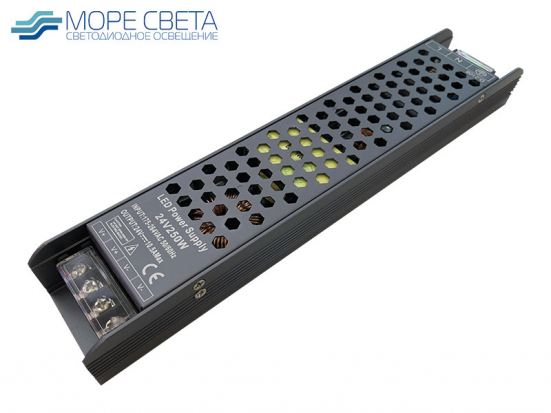 Блок питания SL 250Вт 24В 10.4А IP20 открытый Ultraslim