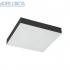 Накладной LED светильник Feron AL267 12W 4000K IP44 квадрат черный