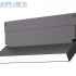 ST685.436.09 Светильник трековый SKYLINE 220 LED 9W 3000K черный