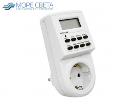 Розетка с таймером TM22 (220V, 16A, 3600W)