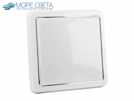 Накладной LED светильник Leek BK SL 20W 6500K 220V квадрат белый