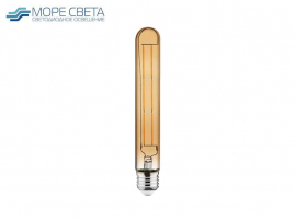 Светодиодная лампа филамент TUBE E27 6W 220V 2200K Желтая-теплая белая