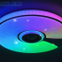 Управляемый LED светильник SONG 60W 3000-6500K+SPI RGB Bluetooth music 8W D380mm круг Управляемый LED светильник SONG 60W 3000-6500K+SPI RGB Bluetooth music 8W D380mm круг
