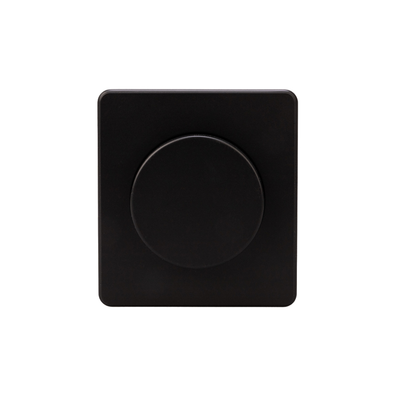 KRANZ KR-78-0732-3 Светорегулятор ROUND (диммер) 300Вт с/у оникс KRANZ KR-78-0732-3 Светорегулятор ROUND (диммер) 300Вт с/у оникс
