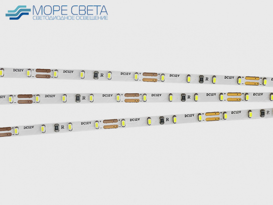 Светодиодная лента SMD2110 112LED 10W 12V IP20 3.5mm Холодная белая