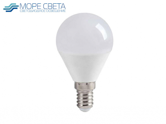 Светодиодная лампа ШАР E14 14-15W 6000-6500K 220V холодная белая