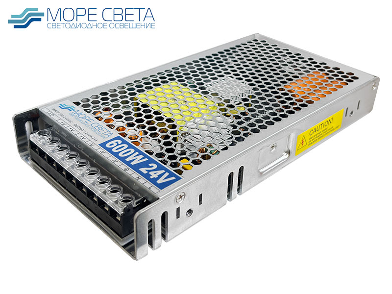 Блок питания SL 600Вт 24В 25A IP20 открытый Luxdriver