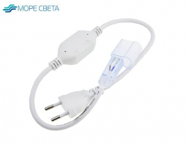 Силовой шнур для светодиодного неона 8x16 220V