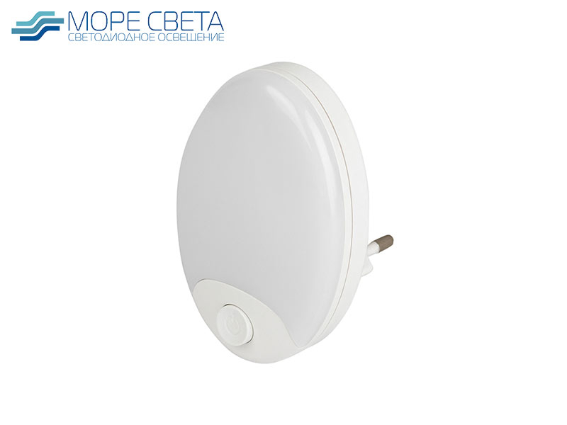 Ночник светодиодный NN-623 3 режима CCT с выключателем белый Ночник светодиодный NN-623 3 режима CCT с выключателем белый