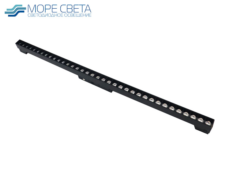 Светильник трековый магнитный IZILED 1130BK 4в1 30W 3K/4K/6K + Smart 48V 24° 660mm черный Светильник трековый магнитный IZILED 1130BK 4в1 30W 3K/4K/6K + Smart 48V 24° 660mm черный