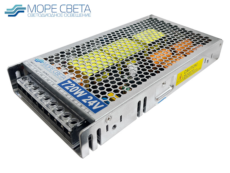 Блок питания SL 720Вт 24В 30A IP20 открытый Luxdriver Блок питания SL 720Вт 24В 30A IP20 открытый Luxdriver