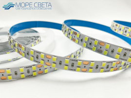 Светодиодная лента SL SMD2835 240LED 20W 6000-6500K 24V IP20 двухрядная 10мм холодная белая