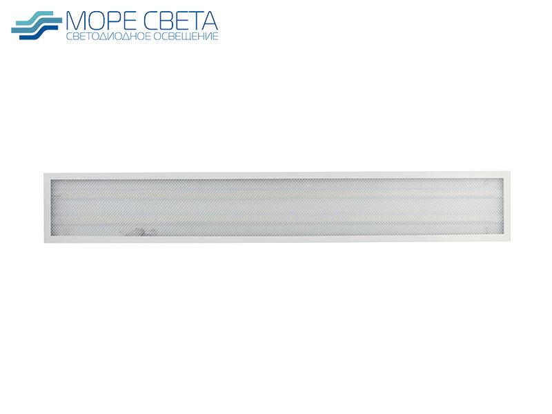 Накладной LED светильник 1200x180 40W 6000-6500 призма