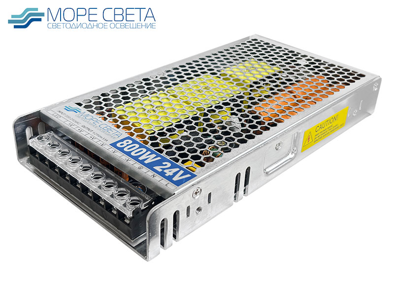 Блок питания SL 800Вт 24В 33.3A IP20 открытый Luxdriver