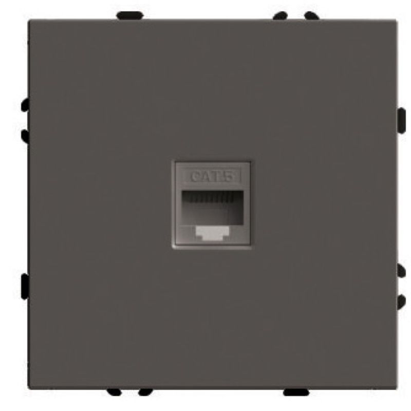 STEKKER ЭМИЛИ Розетка (механизм) 1-я компьютерная RJ-45 АНТРАЦИТ RST16-5117-09 IP20 STEKKER ЭМИЛИ Розетка (механизм) 1-я компьютерная RJ-45 АНТРАЦИТ RST16-5117-09 IP20