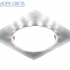 Р-Встраиваемый светильник Ambrella G215 CH/WH GX53+3W LED хром/матовый***