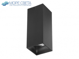 Накладной светильник Lightstar Rullo 216387 под лампу GU10 Квадрат черный