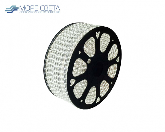 Светодиодная лента SMD2835 60LED 9W 220V IP67 Холодная белая