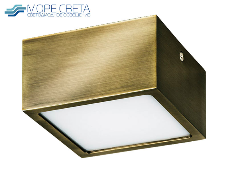 Архив------Накладной LED светильник Lightstar Zolla-Q 211921 LED 10W 3000K Квадрат зеленая бронза*** Архив------Накладной LED светильник Lightstar Zolla-Q 211921 LED 10W 3000K Квадрат зеленая бронза***