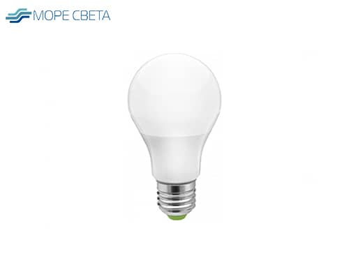 Светодиодная лампа A60 E27 5-6W 4000-4500K 220V дневная белая