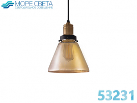 Р-Подвесной светильник Brixoll LOFT Glass 53231 под лампу E27 прозрачный***