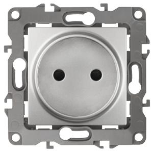 12-2105-03 ЭРА Розетка 2P, 16A-250В, IP20, Эра12, алюминий 12-2105-03 ЭРА Розетка 2P, 16A-250В, IP20, Эра12, алюминий