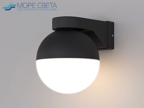 Настенный LED светильник Elektrostandard MRL 1028 под лампу GX53 IP54 черный