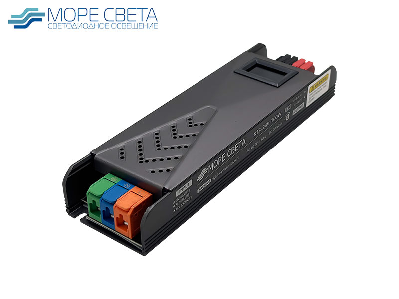 Блок питания SL 100Вт 24В 4.15А IP20 открытый X-Slim Блок питания SL 100Вт 24В 4.15А IP20 открытый X-Slim