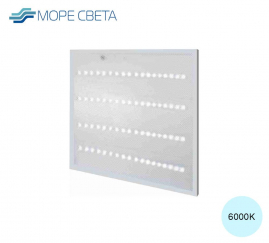 Универсальный LED светильник Призма 595x595 36-40W 6000-6500K