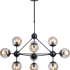 Потолочная люстра на штанге Arte Lamp A1664SP-10BK Потолочная люстра на штанге Arte Lamp A1664SP-10BK