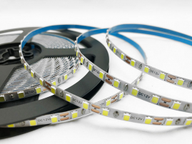 Светодиодная лента SL SMD2835 120LED 12W 12V IP20 Холодная белая 5мм