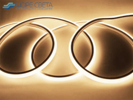 Светодиодная лента COB 288LED 10W 220V IP67 Дневной белый
