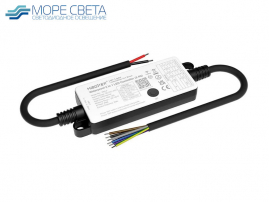 Приемник Mi-Boxer SR5-P (Dimm/RGB/RGBW/MIX, 12-24V, 6A/CH, max.12A, 144-288W, IP66)