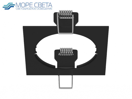 Рамка Lightstar X1 217517 для светильника LIGHTSTAR INTERO-16 Квадрат черный