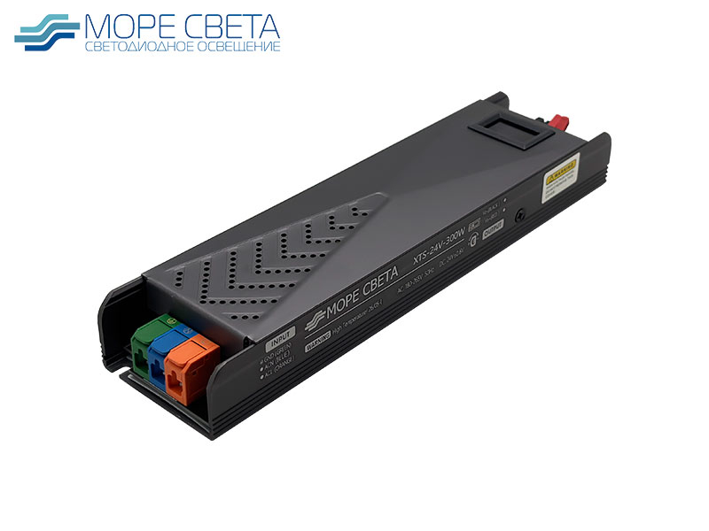 Блок питания SL 300Вт 24В 12.5А IP20 открытый X-Slim Блок питания SL 300Вт 24В 12.5А IP20 открытый X-Slim