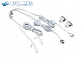 Сенсорный ИК-выключатель SL-DW-2 (12-24V, 5A, 60W) 2 датчика открытие двери хром